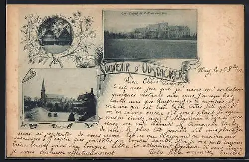 AK Oostacker, Boutique de la Grotte, Les Frères de ND de Lourdes, L`Eglise