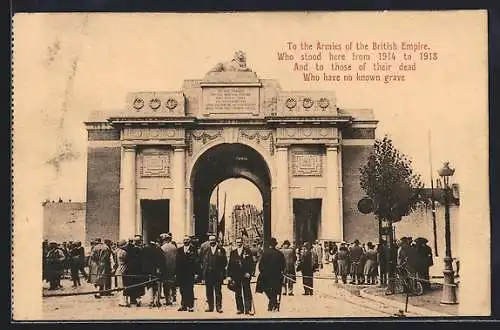AK Ypres, Porte de Menin