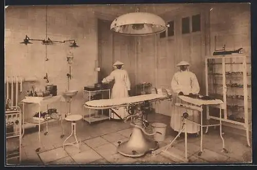 AK Ypres, Gesticht der Zwarte Zusters, Kliniek, Operatie-zaal