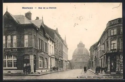 AK Montaigu, Rue de la Station