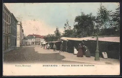AK Montaigu, Places Albert et Isabelle
