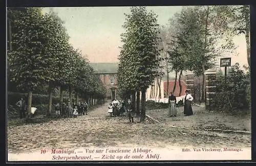 AK Montaigu, Vue sur l`ancienne Abbaye