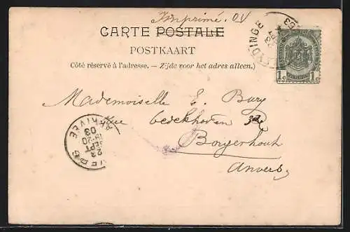 AK Oostacker, Eglise, Grotte