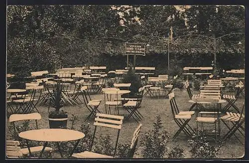 AK Courtrai, Jardin privé de la Laiterie