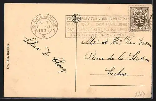 AK Ypres, Rue de Lille