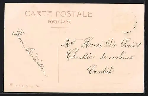 AK Montaigu, Chemin vers l`ancienne Abbaye