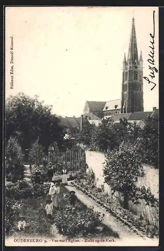 AK Oudenburg, Vue sur l`Eglise
