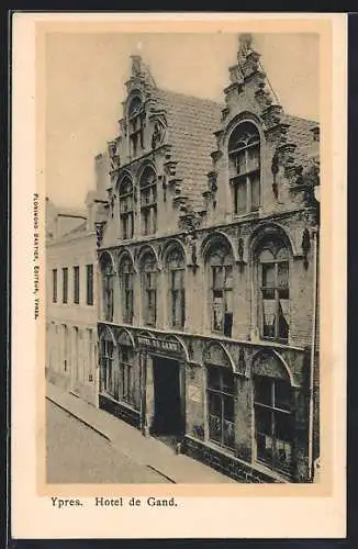 AK Ypres, Hotel de Gand