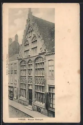 AK Ypres, Maison Biebuyck