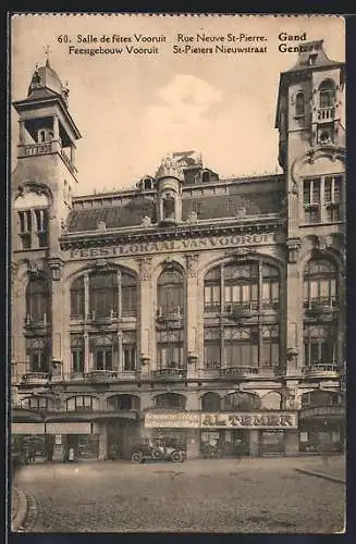 AK Gand, Rue Neuve St-Pierre, Salle de fêtes Vooruit