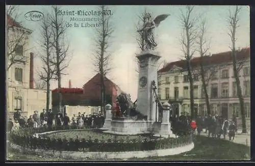 AK Saint-Nicolas-W., Monument de la Liberté