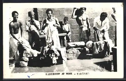 AK Karachi, Washermen at Work