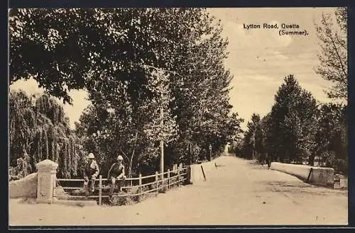 AK Quetta, Lytton Road in Summer