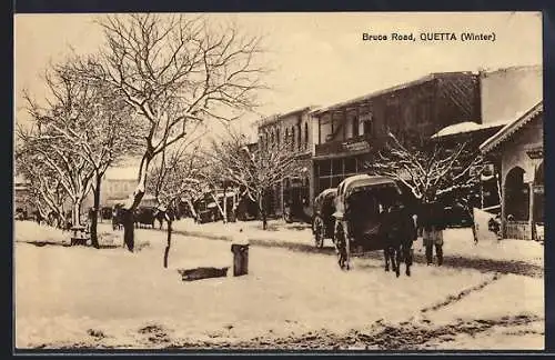 AK Quetta, Bruce Road in Winter