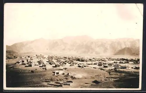 AK Landikotal, Gesamtansicht des Camps mit Bergpanorama