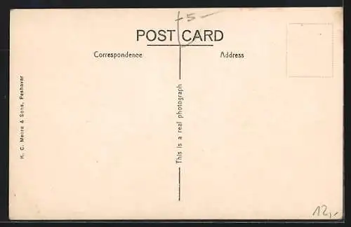AK Peshawar, General View of the Fort, Radio and the Railway