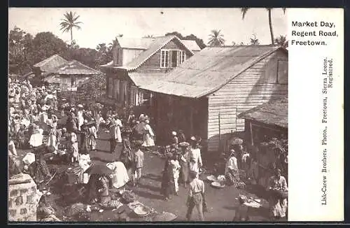 AK Freetown, Market Day, Regent Road
