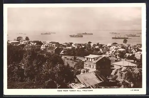 AK Freetown, View from the Tower Hill