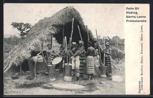 AK Sierra Leone, Palm Oil Making