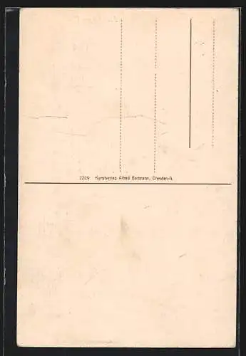 AK Dresden, Frontansicht Neues Rathaus