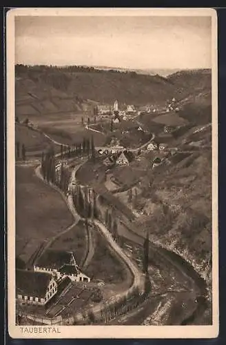 AK Rothenburg o. T., Taubertal