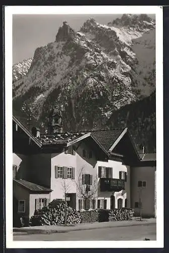 AK Mittenwald, Gries mit Karwendel