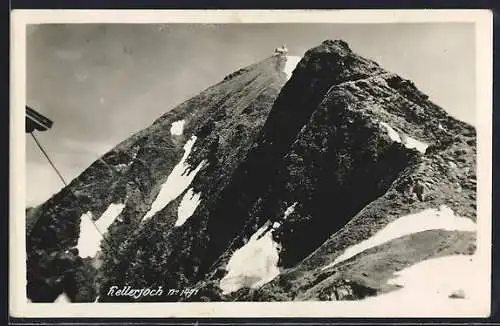 AK Hellerjochhütte, Berghütte mit Panorama