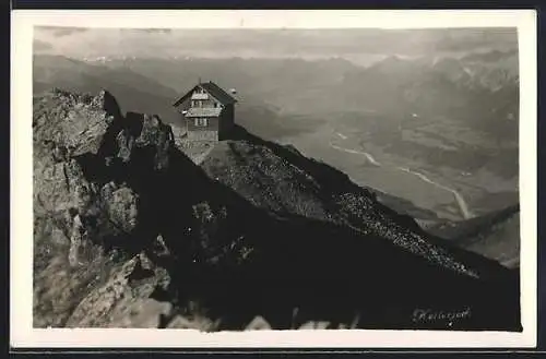 AK Kellerjochhaus, Berghütte der A. V. Sektion Schwaz