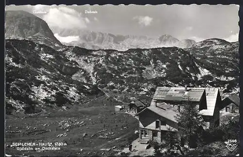 AK Schilcher-Haus, Berghütte auf der Gjaidalm am Dachstein