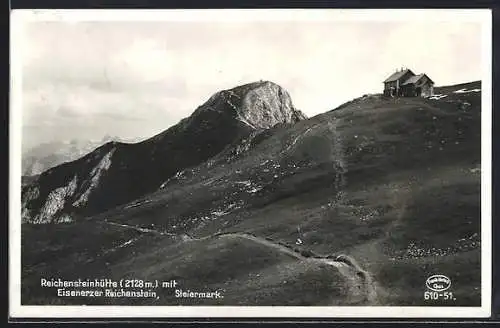 AK Reichensteinhütte, Berghütte mit Eisenerzer Reichenstein