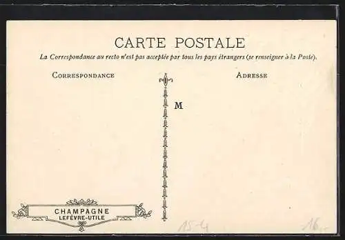 AK Blériot traverse la Manche de Calais a Douvres 1909, Flugzeug