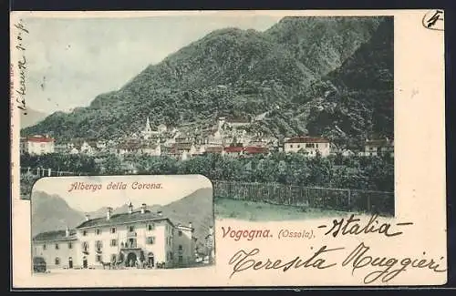 AK Vogogna /Ossola, Albergo della Corona