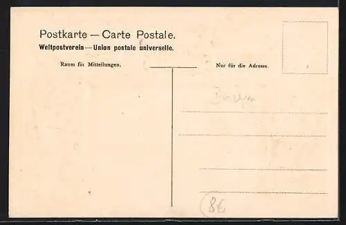 AK Bayern, Briefmarken mit Wappen, um 1900