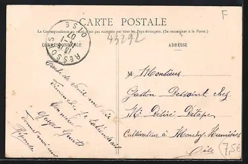 AK Ressons-sur-Matz, La Féculerie