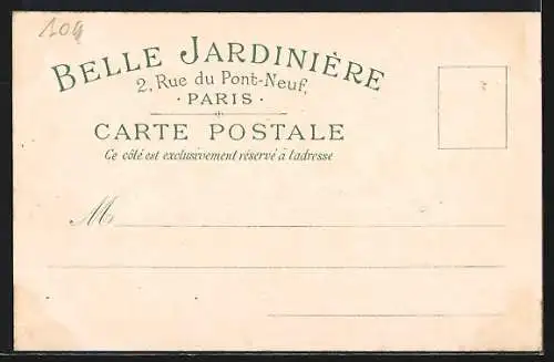 AK Paris, la Belle Jardinière, 2 Rue du Pont-Neuf, Jugendstil