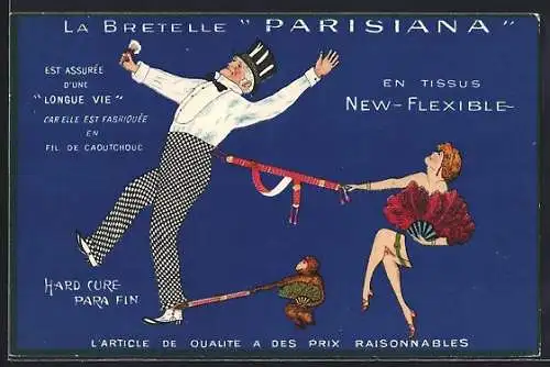 AK La Bretelle Parisiana, en tissus New-Flexible