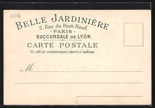 AK Paris, Souvenir de la Belle Jardinière, 2 Rue du Pont-Neuf