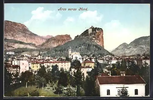AK Arco, Panoramablick über die Stadt