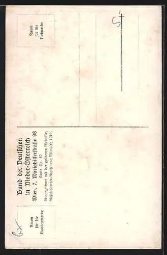 Künstler-AK Ernst Kutzer: Nun leb wohl du kleine Gasse, Kutsche