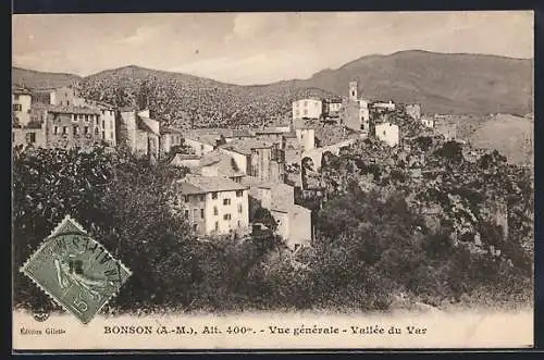 AK Bonson, Vue générale de la vallée du Var