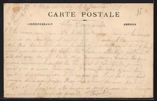 AK Belvédère, Vue panoramique du village