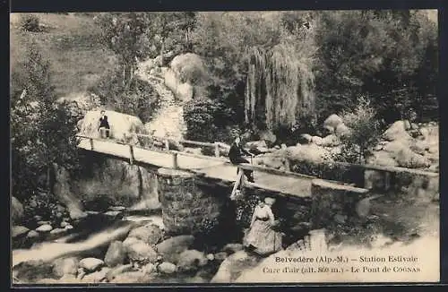 AK Belvédère, Station estivale et le Pont de Cognas
