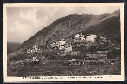 AK La Bollène-Vésubie, Station estivale à 650 m d`altitude