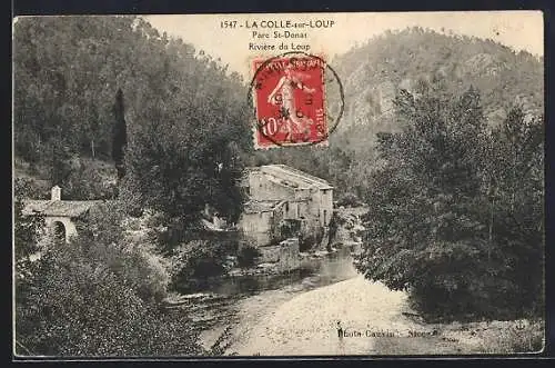 AK La Colle-sur-Loup, Parc St-Donat et Rivière du Loup