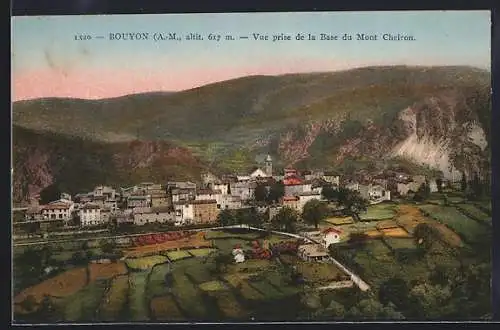 AK Bouyon, Vue prise de la Base du Mont Cheiron