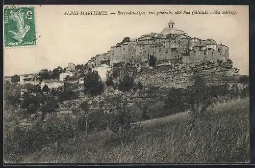 AK Berre-des-Alpes, Vue générale, côté Sud