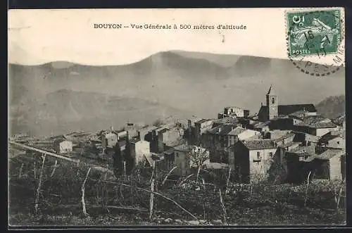 AK Bouyon, Vue Générale à 500 mètres d`altitude