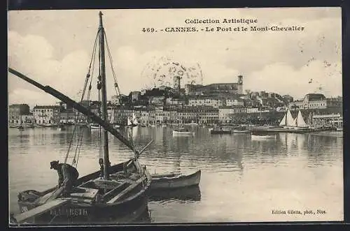 AK Cannes, Le Port et le Mont-Chevalier
