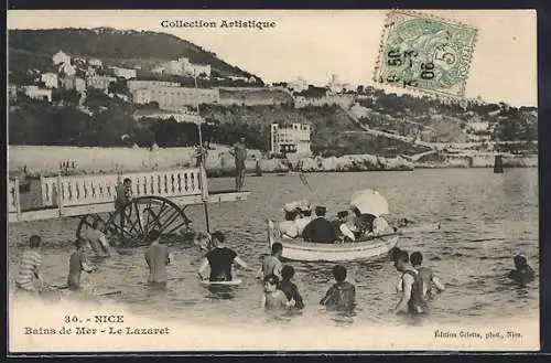 AK Nice, Bains de Mer, Le Lazaret