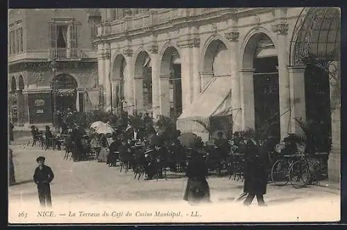 AK Nice, La Terrasse du Café du Casino Municipal